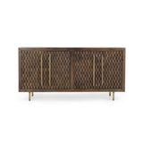 Norwood 4 Door Buffet - Bark Brown by Classic Home at Eve Furniture