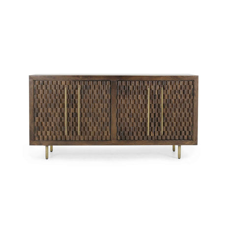 Norwood 4 Door Buffet - Bark Brown by Classic Home at Eve Furniture