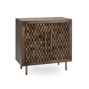 Norwood Bark Brown 2 Door Cabinet by Classic Home at Eve Furniture