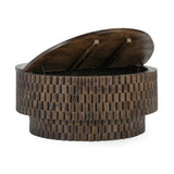 Norwood Coffee Table with Casters - Bark Brown by Classic Home at Eve Furniture