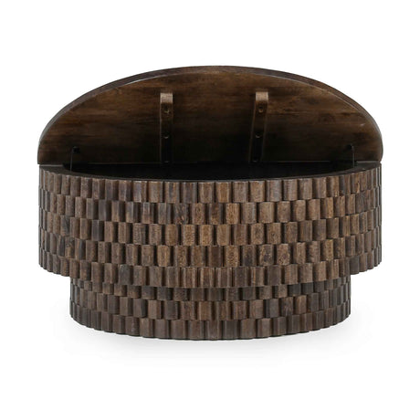 Norwood Coffee Table with Casters - Bark Brown by Classic Home at Eve Furniture