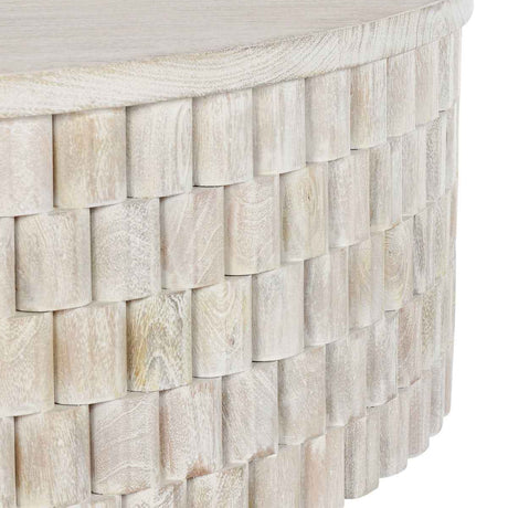 Norwood Coffee Table with Casters - Coastal White by Classic Home at Eve Furniture