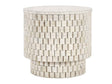 Norwood Cream 25" Round End Table by Classic Home at Eve Furniture