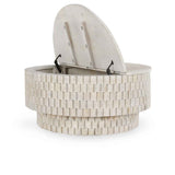 Norwood Cream Round Coffee Table by Classic Home at Eve Furniture