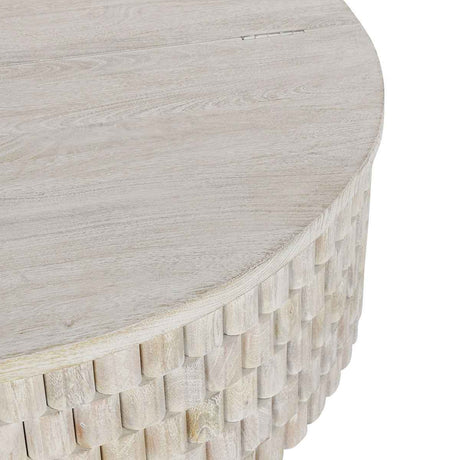 Norwood Cream Round Coffee Table by Classic Home at Eve Furniture