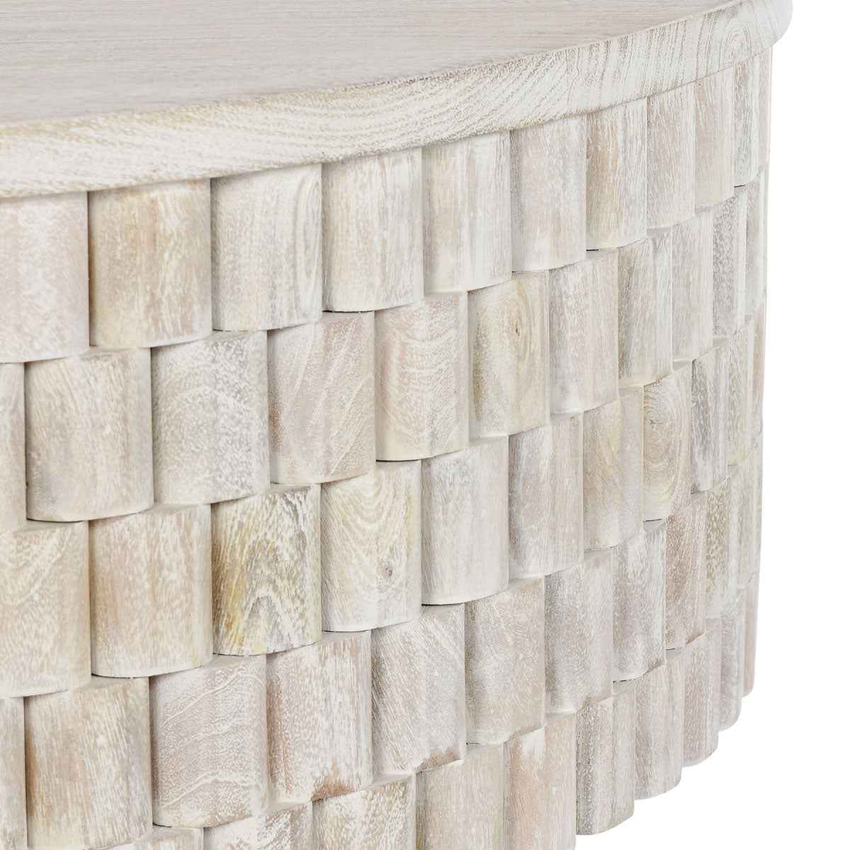 Norwood Cream Round Coffee Table by Classic Home at Eve Furniture