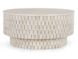 Norwood Cream Round Coffee Table by Classic Home at Eve Furniture