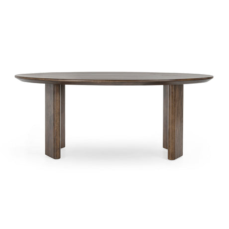 Norwood Dining Table - Bark Brown by Classic Home at Eve Furniture