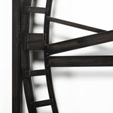 Norwood Square Oversized+ Industrial Wall Clock by Mercana at Eve Furniture
