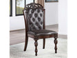 Nouvelle Brown Cherry Side Chair Set of 2 by Furniture of America at Eve Furniture