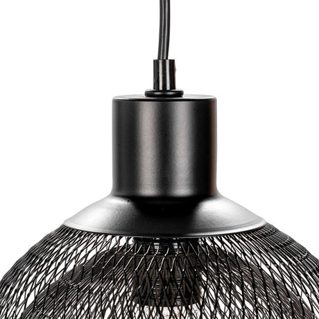 Nova Pendant Black Pendant Lamp by Classic Home at Eve Furniture