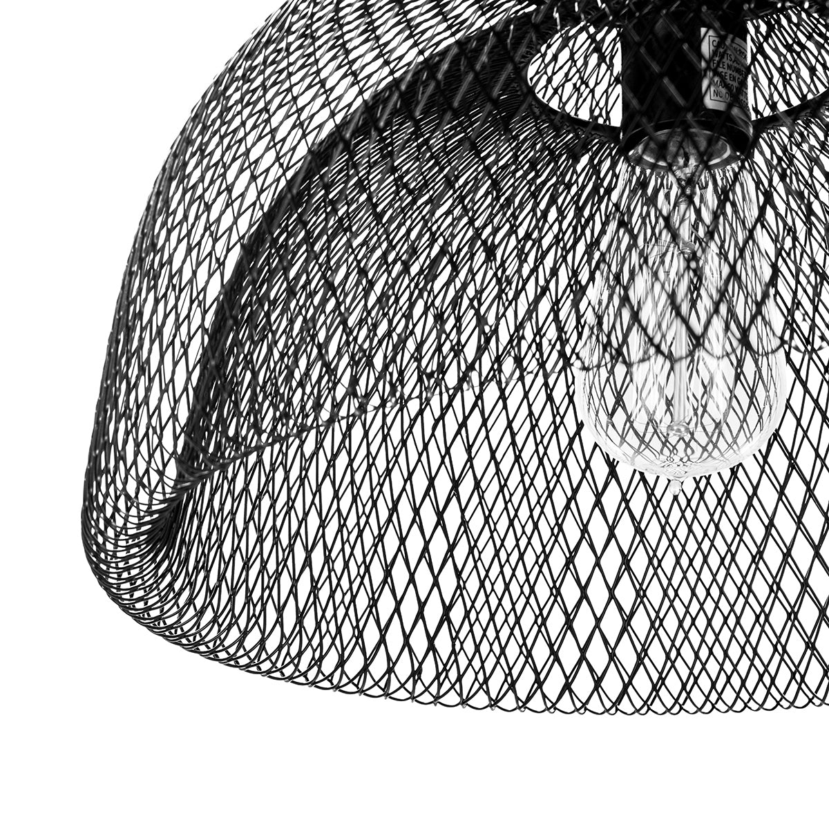 Nova Pendant Black Pendant Lamp by Classic Home at Eve Furniture