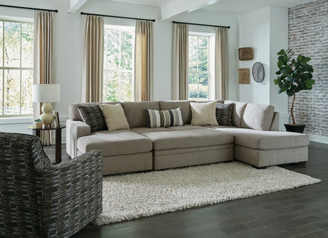 Nova Sand Double Chaise Sectional by Happy Homes at Eve Furniture