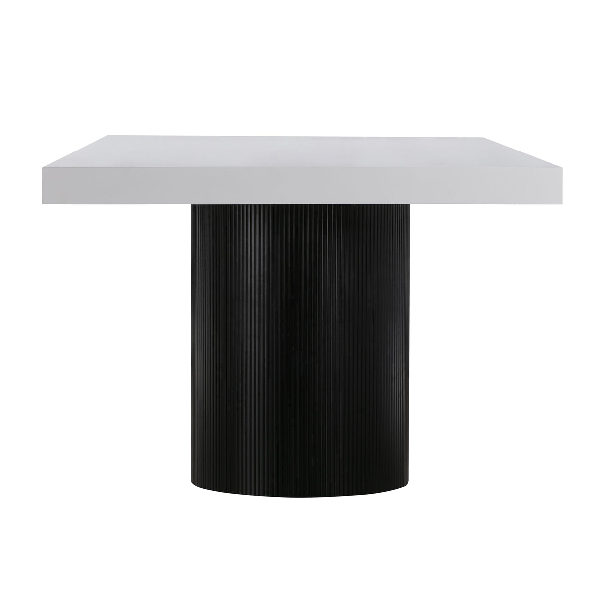 Nova White Lacquer 95" Rectangular Dining Table by TOV Furniture at Eve Furniture
