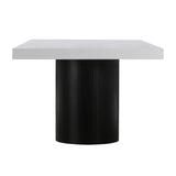 Nova White Lacquer 95" Rectangular Dining Table by TOV Furniture at Eve Furniture