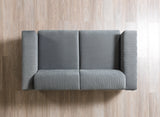 Belinda Gray Velvet Sofa 89" & Loveseat 69"