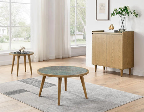 Novato Sintered Stone 3-Piece Table Set by Steve Silver at Eve Furniture