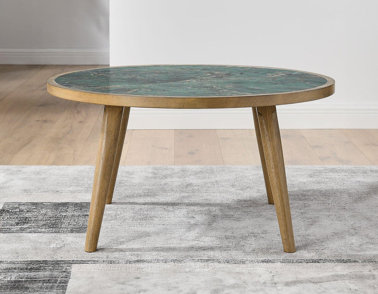 Novato Sintered Stone Cocktail Table by Steve Silver at Eve Furniture