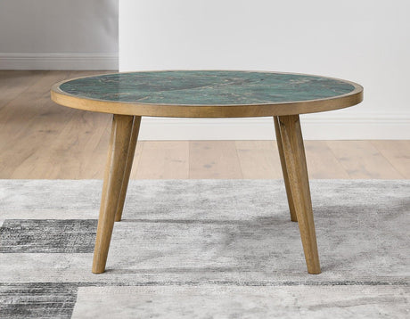 Novato Sintered Stone Cocktail Table by Steve Silver at Eve Furniture