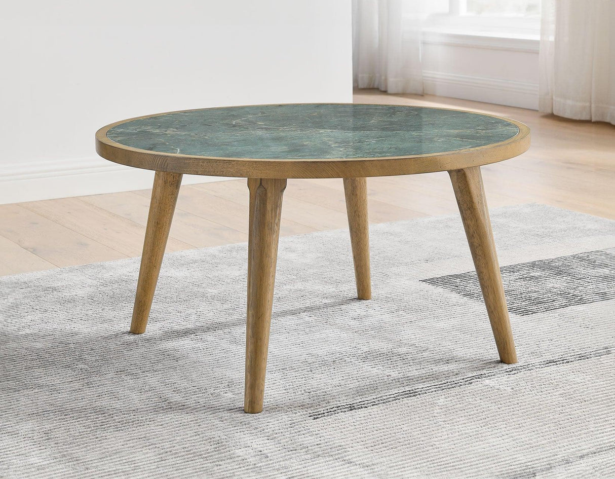 Novato Sintered Stone Cocktail Table by Steve Silver at Eve Furniture