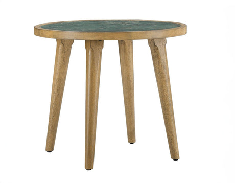 Novato Sintered Stone End Table by Steve Silver at Eve Furniture