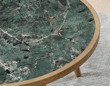 Novato Sintered Stone End Table by Steve Silver at Eve Furniture
