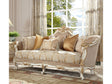 Novena Ivory Sofa by Homey Design at Eve Furniture