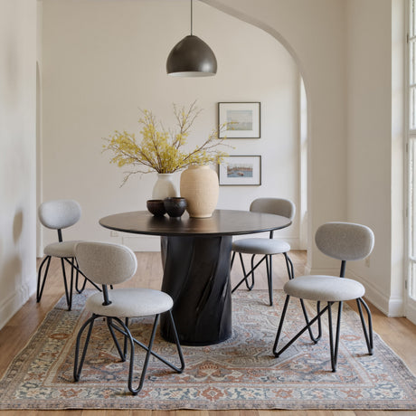 Novi Dove Gray Dining Chair (Set of 2) by Zuomod at Eve Furniture