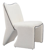 Novo Ivory Accent Chair by Zuomod at Eve Furniture