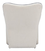 Novo Ivory Accent Chair by Zuomod at Eve Furniture