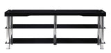 Noyan Black Glass 63" TV Stand