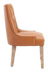 Nuby Brown Dining Chair by Zuomod at Eve Furniture