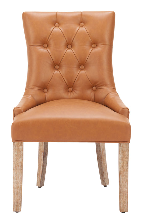 Nuby Brown Dining Chair by Zuomod at Eve Furniture