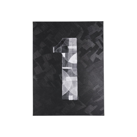 Numbers I by Mercana Studio a Hand Embellished Textured Canvas by Mercana at Eve Furniture