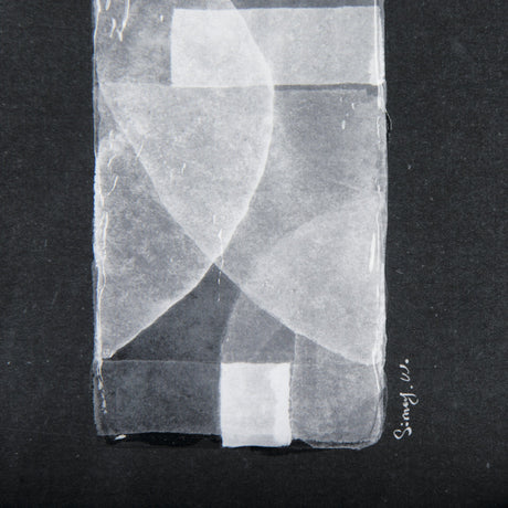 Numbers I by Mercana Studio a Hand Embellished Textured Framed Art Print Matted under Glass by Mercana at Eve Furniture