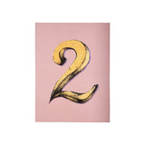 Numbers II by Mercana Studio a Hand Embellished Textured Canvas by Mercana at Eve Furniture