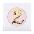 Numbers II by Mercana Studio a Hand Embellished Textured Framed Art Print Matted under Glass by Mercana at Eve Furniture
