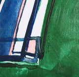 Numbers VII by Mercana Studio a Hand Embellished Textured Canvas by Mercana at Eve Furniture