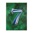 Numbers VII by Mercana Studio a Hand Embellished Textured Canvas by Mercana at Eve Furniture