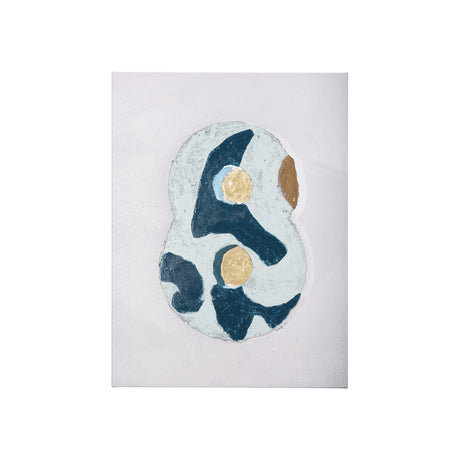 Numbers VIII by Mercana Studio a Hand Embellished Textured Canvas by Mercana at Eve Furniture