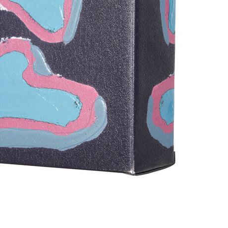 Numbers X by Mercana Studio a Hand Embellished Textured Canvas by Mercana at Eve Furniture