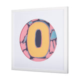 Numbers X by Mercana Studio a Hand Embellished Textured Framed Art Print Matted under Glass by Mercana at Eve Furniture