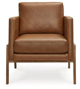 Numund Caramel Accent Chair by Ashley at Eve Furniture
