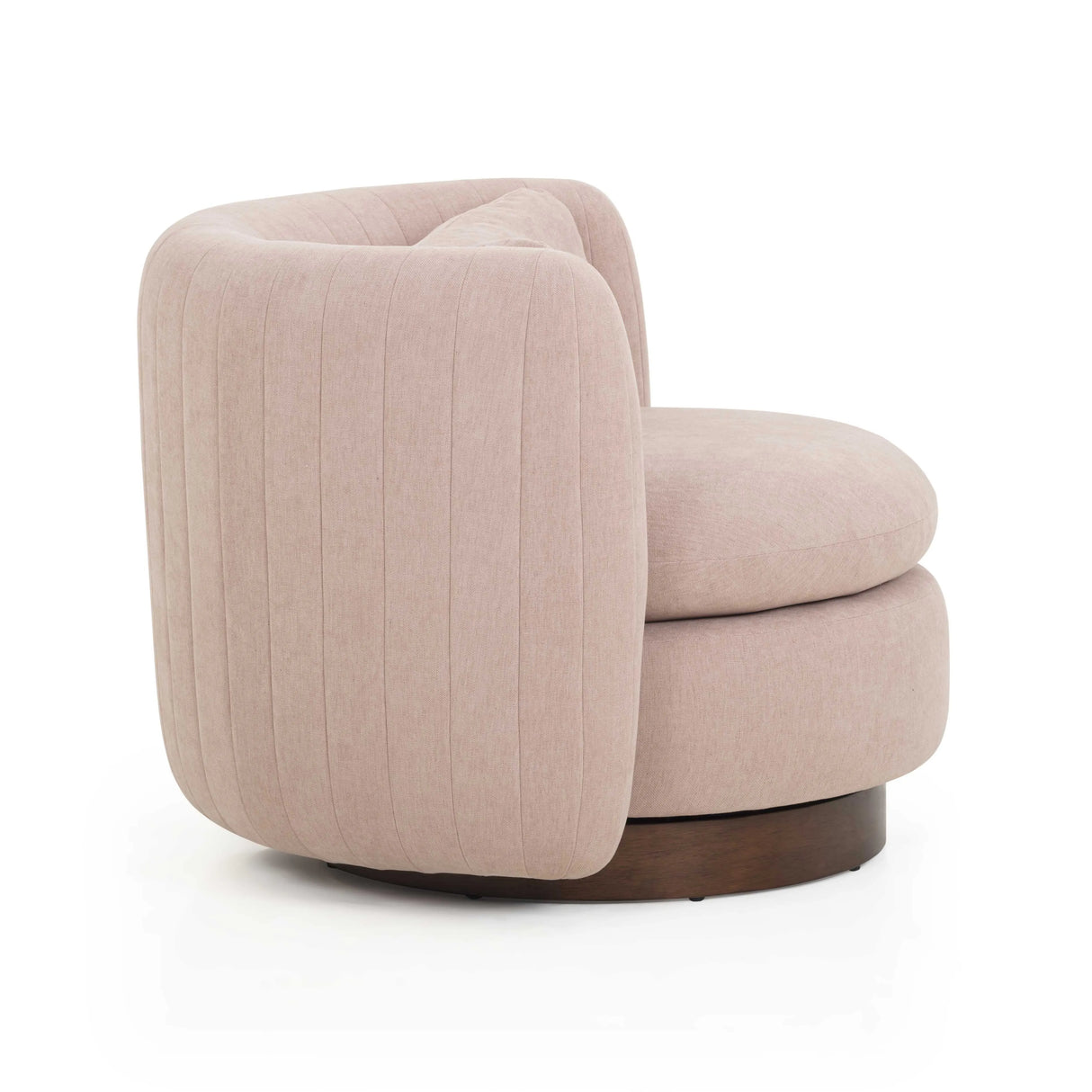 Nura Chenille Swivel Accent Chair by TOV Furniture at Eve Furniture