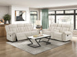 Nutmeg Beige Double Reclining Living Room Set by Homelegance at Eve Furniture