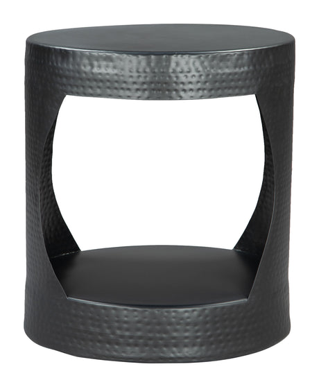 Nuuk Black Side Table by Zuomod at Eve Furniture
