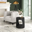 Nuuk Black Side Table by Zuomod at Eve Furniture