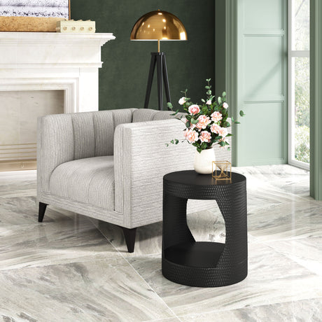 Nuuk Black Side Table by Zuomod at Eve Furniture