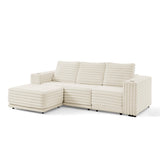 Nuve Cream 6-Piece Sectional by New Era Innovations at Eve Furniture