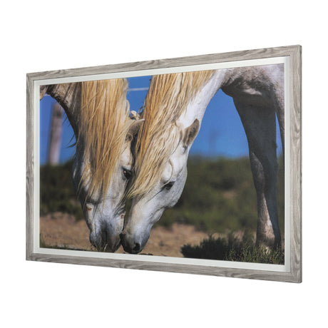 Nuzzled Together by Mercana Studio a Hand Embellished Textured Framed Art Photo Matted under Glass by Mercana at Eve Furniture